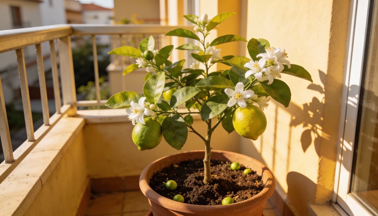 Nem todas as espécies de limoeiro se desenvolvem bem em espaços reduzidos