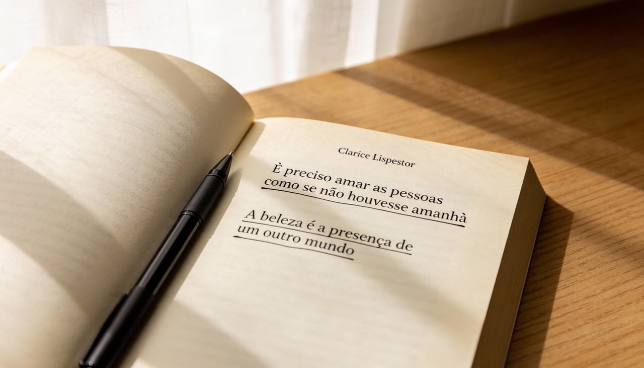 A busca por autoconhecimento aparece com frequência na obra de Clarice, em romances, contos e entrevistas
