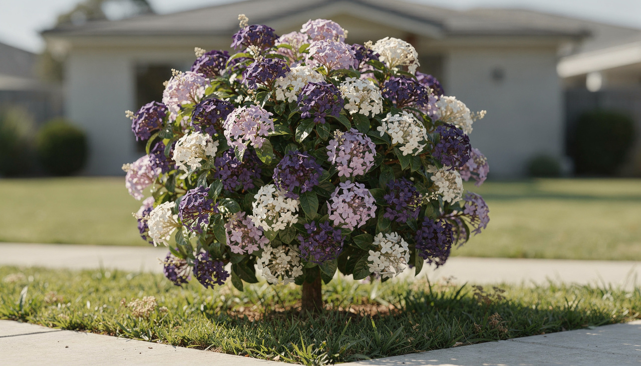 A manutenção é surpreendentemente simples pra uma árvore tão vistosa