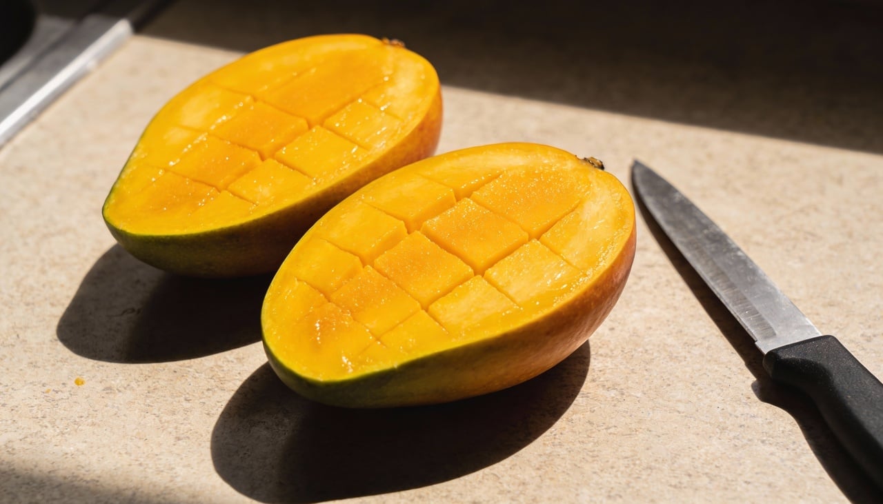 A manga se destaca pelo seu elevado teor de fibras alimentares, elemento fundamental para manter a saúde intestinal em equilíbrio