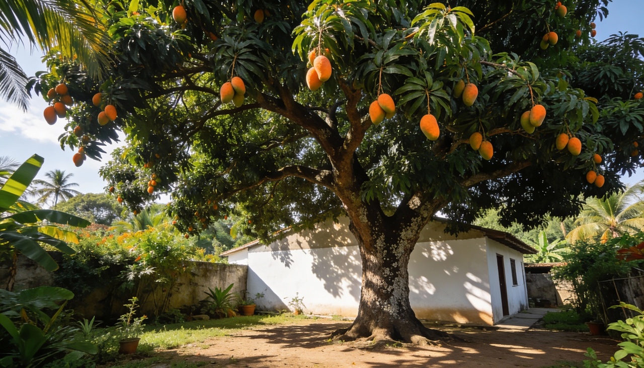Além da sombra excepcional, a mangueira oferece benefícios práticos e emocionais que justificam o espaço que ocupa