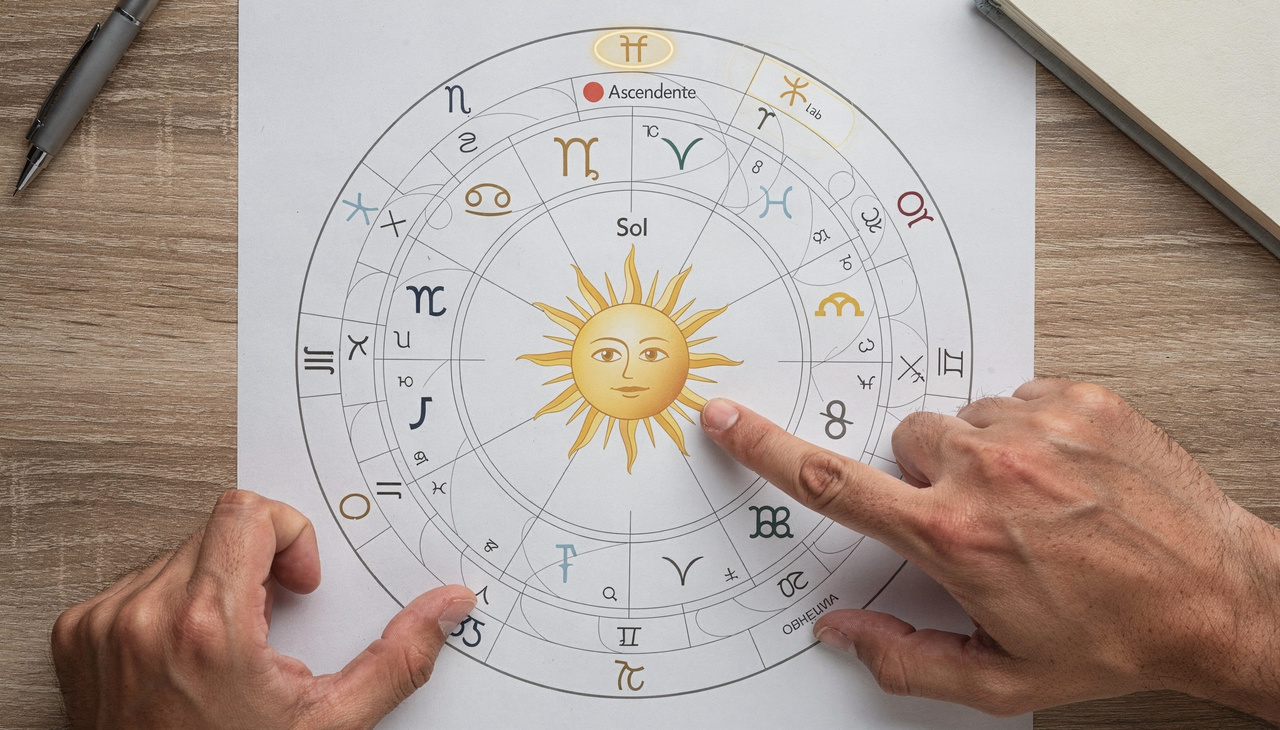 O signo ascendente depende da hora e do local exatos do nascimento, correspondendo ao signo que surgia no horizonte leste naquele minuto específico