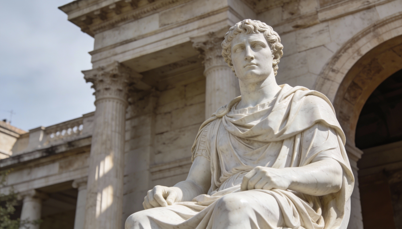 O autor mostra que a prática do estoicismo começa com a separação clara entre o que depende de nós e o que é externo