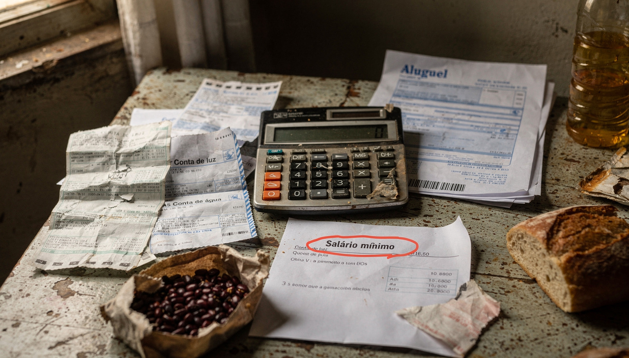 Com despesas essenciais consumindo cerca de 95% da renda, a margem disponível para formar poupança é muito pequena