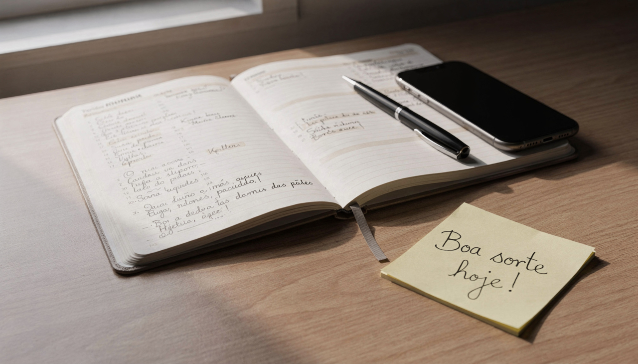 Dizer frases de boa sorte envolve usar palavras que transmitem desejo de sucesso, proteção e bons resultados
