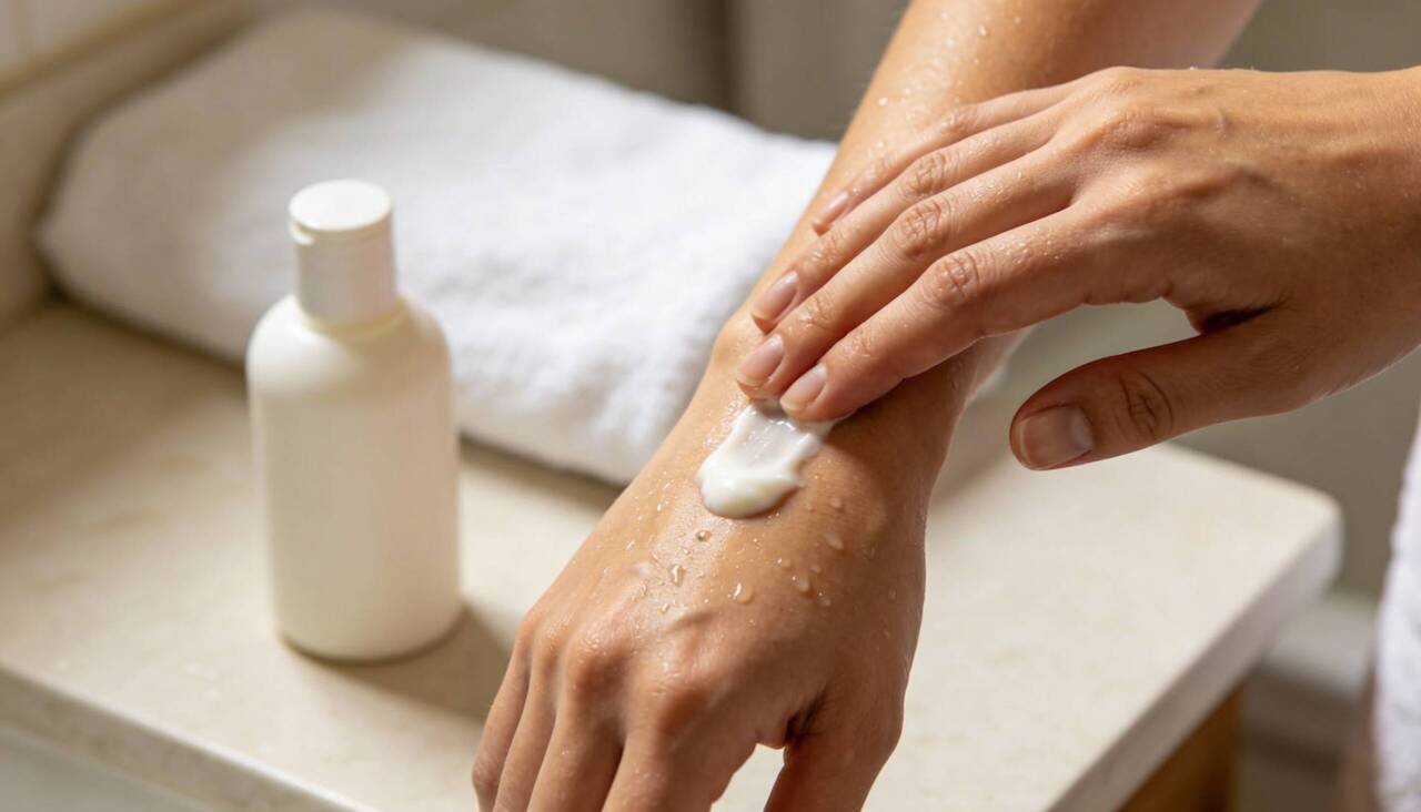 O banho terapêutico de 5 minutos é um banho curto e planejado para proteger a pele em vez de agredi-la