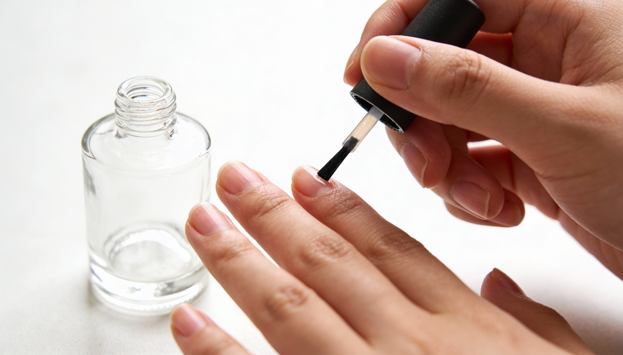 A principal indicação da base fortalecedora com queratina é para unhas fracas, finas ou quebradiças