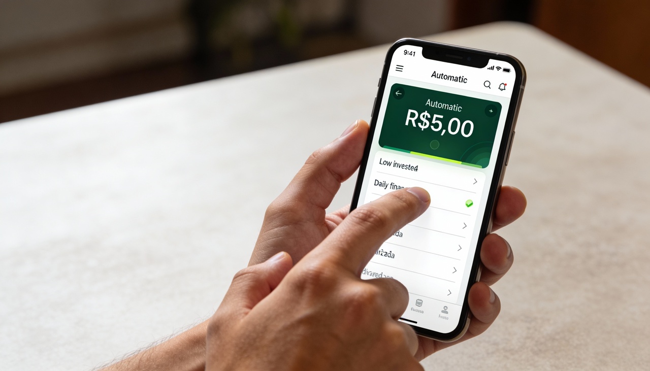 A psicologia por trás desse aporte mínimo reside na facilidade de execução, o que elimina qualquer desculpa relacionada à falta de capital