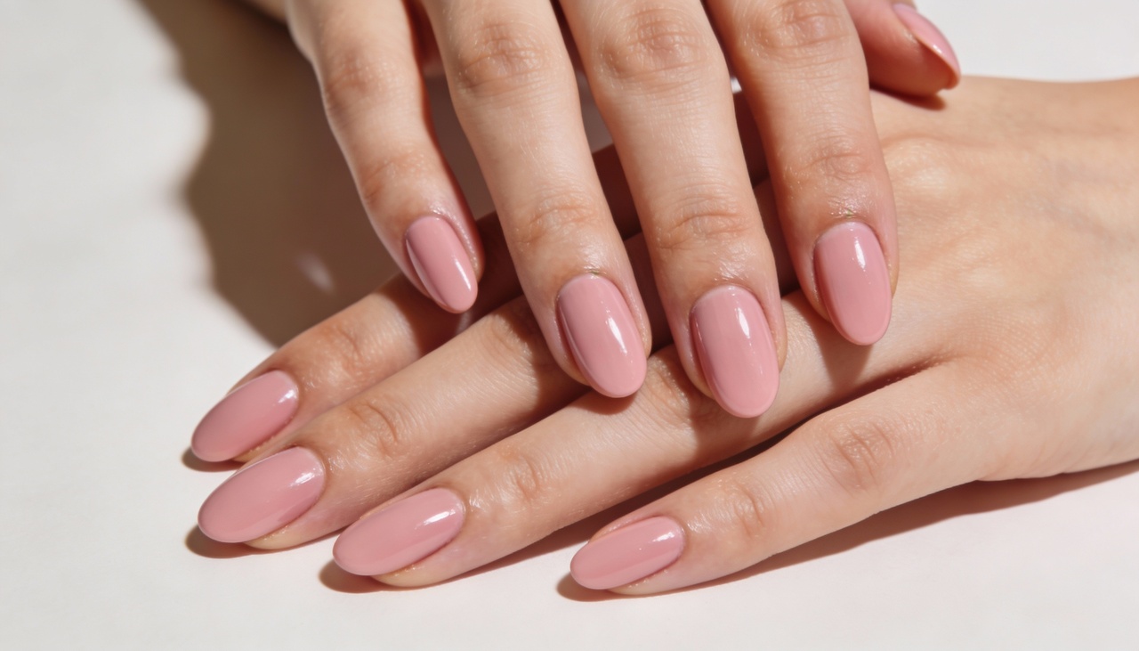 A cor do esmalte atua como um “filtro” visual, criando contraste ou harmonia com o tom de pele