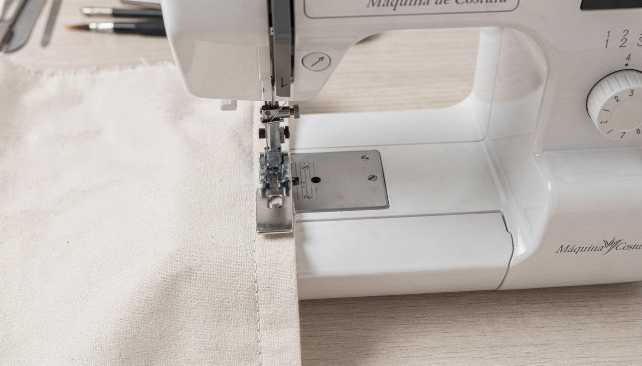 A principal vantagem reside na padronização absoluta das margens de costura em diferentes tipos de projetos têxteis e tecidos variados