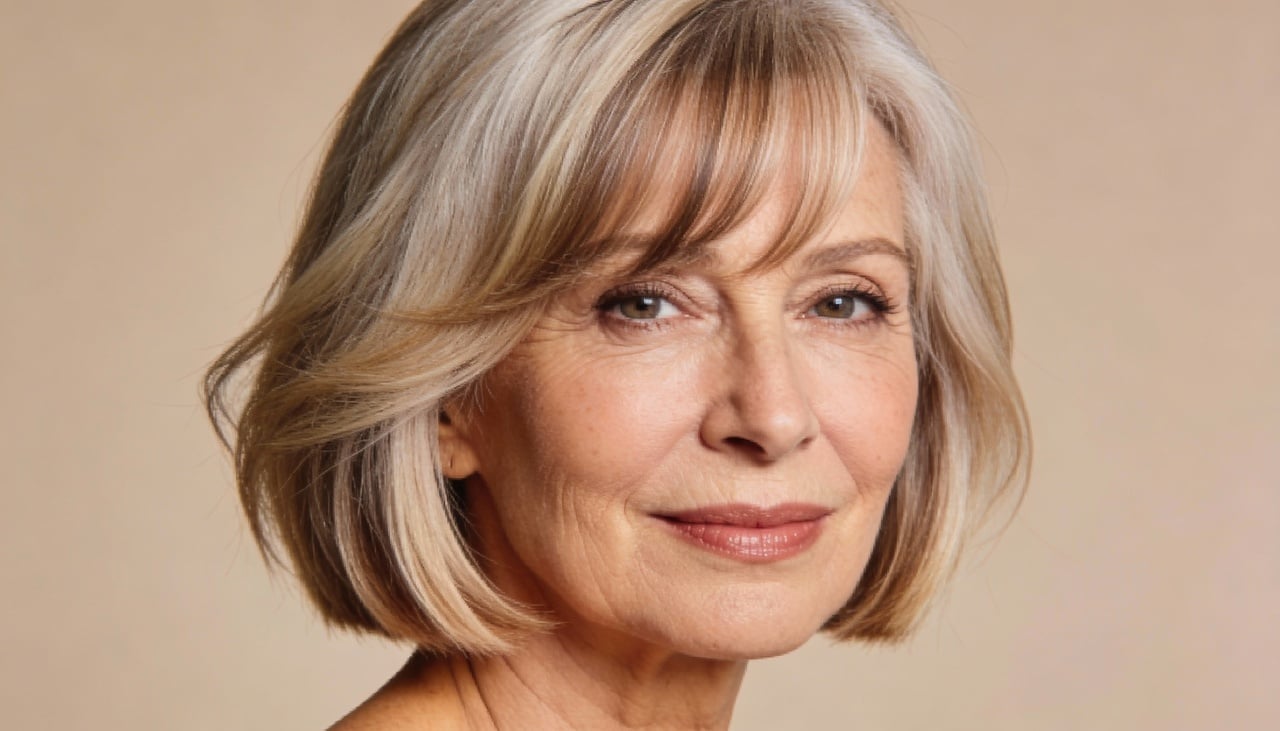 O bob moderno é um dos cortes mais versáteis e rejuvenescedores para essa faixa etária