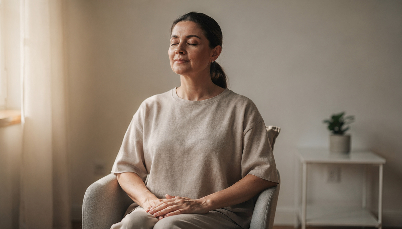 O foco aqui são declarações curtas que promovem tranquilidade, estabilidade emocional e segurança