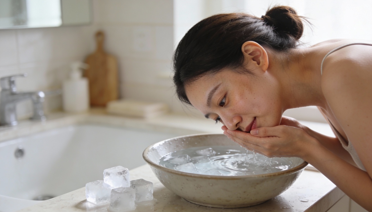 Esse truque costuma ser feito antes da maquiagem em ocasiões especiais, com a promessa de deixar a pele mais descansada e uniforme