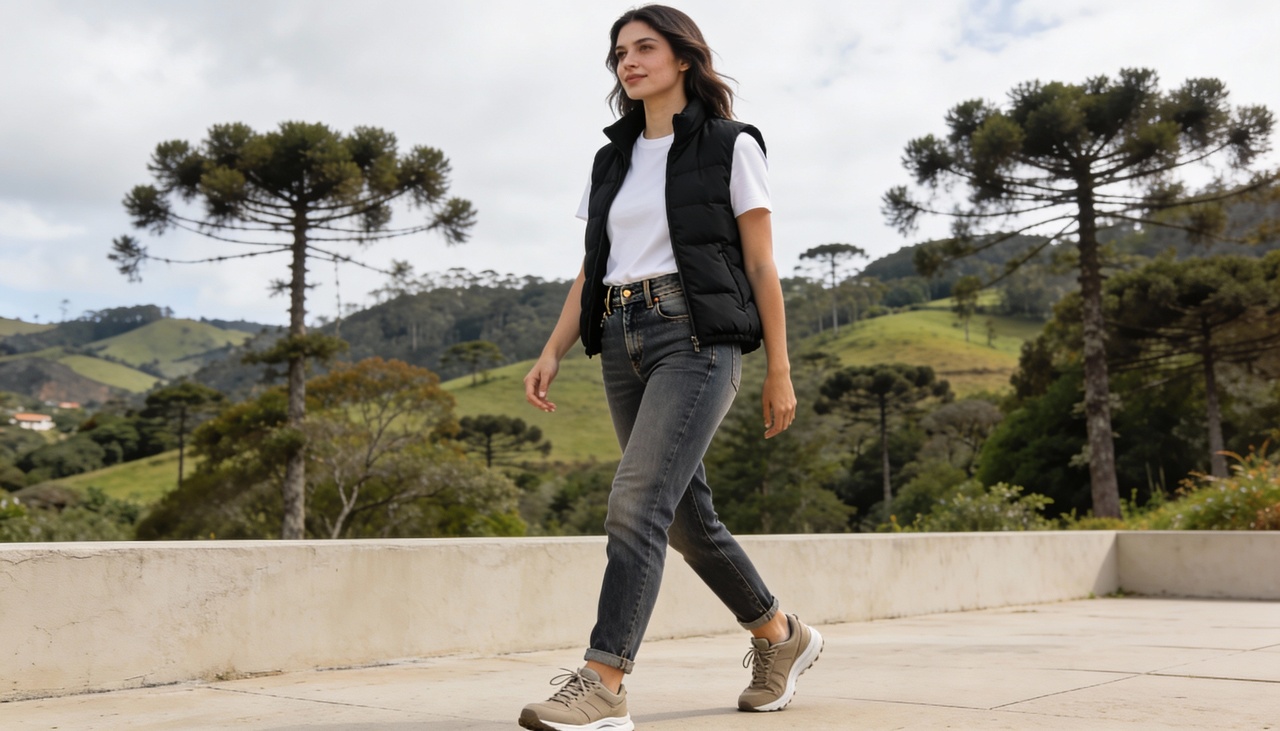 Na rotina de trabalho, o colete preto de alfaiataria costuma aparecer com peças clássicas