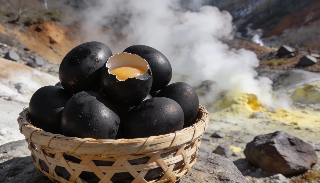 Depois desse banho prolongado, os ovos ainda passam por mais 15 minutos de vapor quente para completar o cozimento interno