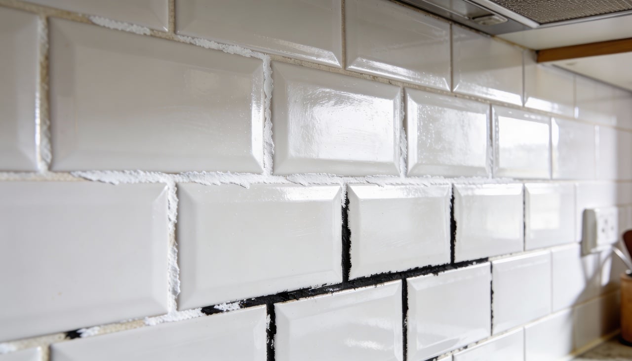 O acúmulo de resíduos e a umidade constante são os principais vilões que deixam os vãos das cerâmicas escuros