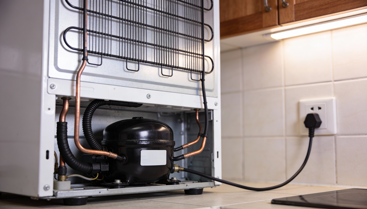 A principal razão para a geladeira parecer mais barulhenta à noite está ligada ao silêncio do ambiente