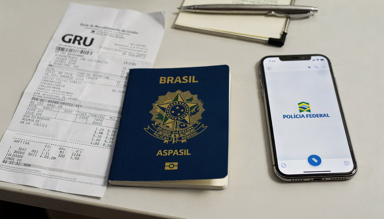 Em 2026, a taxa para emissão de passaporte comum permanece em R$ 257,25, conforme a tabela oficial da Polícia Federal