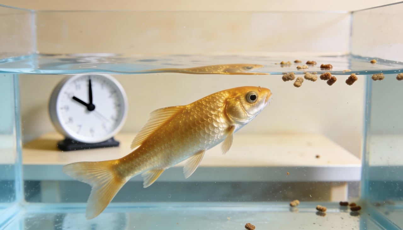 Muitos acreditam no mito dos três segundos, mas a ciência comprova que peixes dourados guardam informações por longos meses