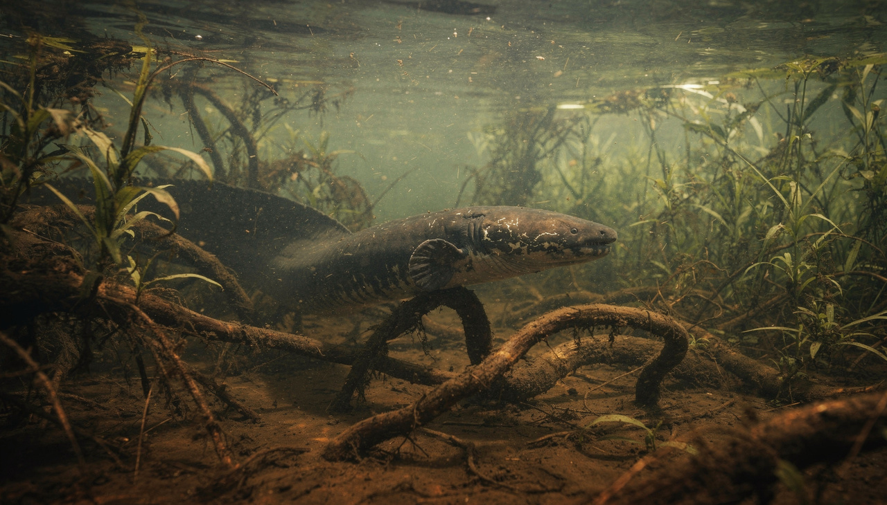 Muitos pescadores relatam encontros assustadores com esse habitante das águas turvas durante as jornadas de pesca artesanal