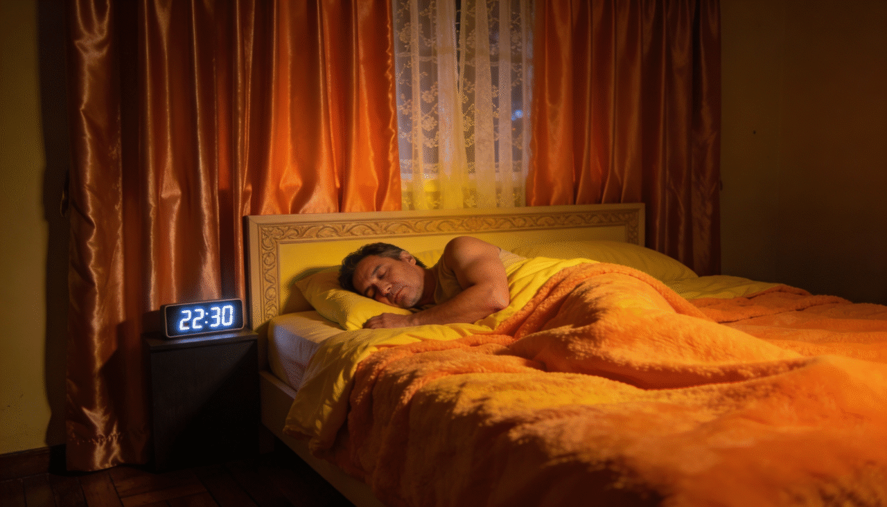 O sono mais reparador acontece nas primeiras horas da noite.