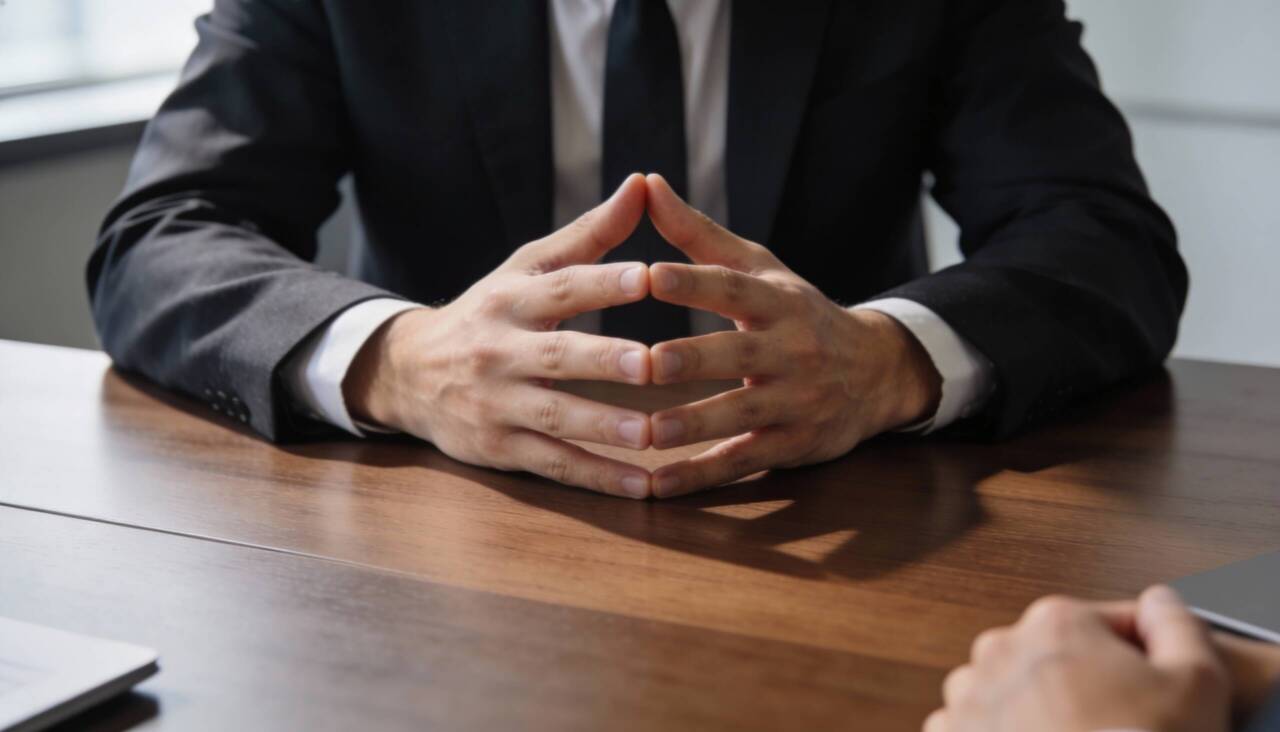 Grandes oradores posicionam os dedos em forma de pirâmide para ancorar sua mensagem e manter o foco constante da audiência