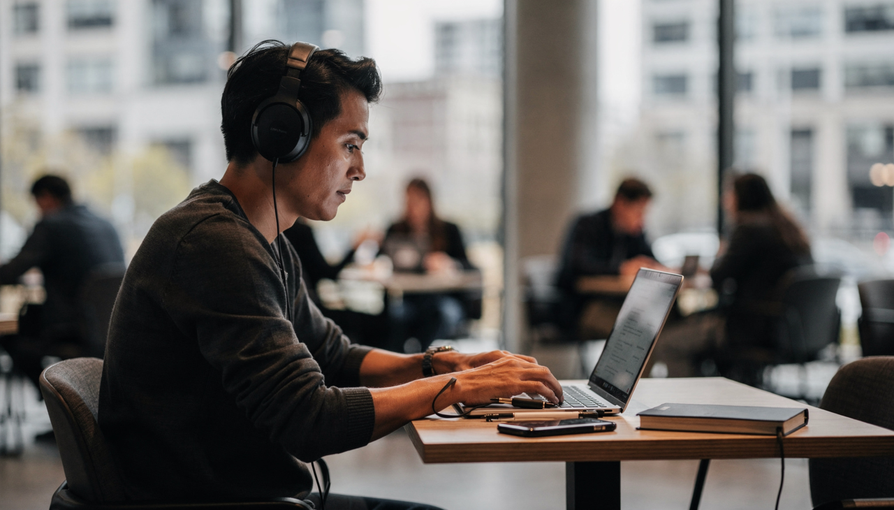 O truque psicológico para você focar no trabalho mesmo quando tudo ao redor está um caos