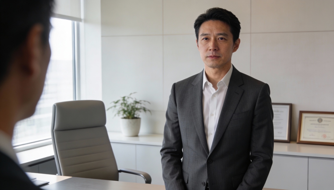 A postura ereta e o contato visual moderado comunicam segurança antes mesmo de qualquer palavra ser dita