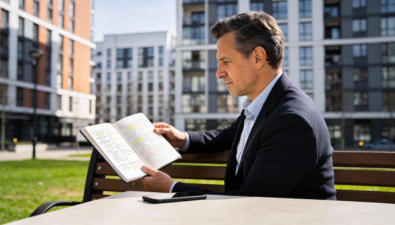 O autor mostra que a prática do estoicismo começa com a separação clara entre o que depende de nós e o que é externo