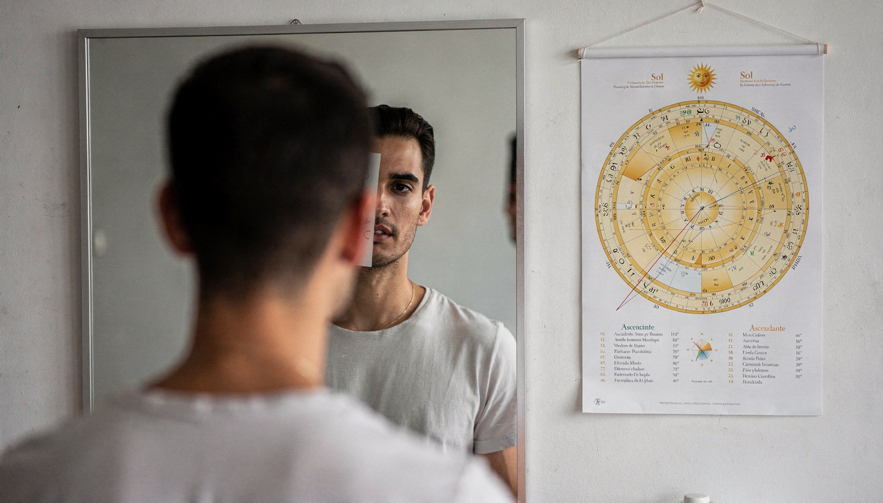 O signo ascendente depende da hora e do local exatos do nascimento, correspondendo ao signo que surgia no horizonte leste naquele minuto específico