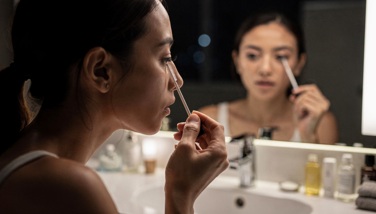 Para quem deseja experimentar o óleo de rícino nos cílios antes de dormir, é essencial seguir uma rotina de higiene e aplicação cuidadosa