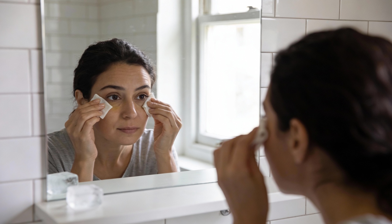 Muitas pessoas sofrem com o rosto inchado logo após acordar, principalmente na região dos olhos