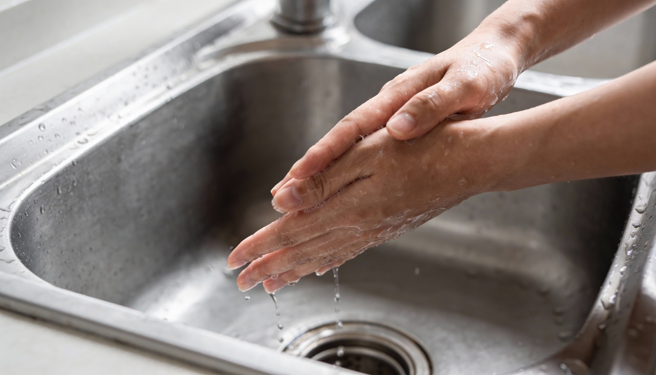 Pegue qualquer objeto de aço inoxidável da sua cozinha como uma colher, uma faca sem fio cortante, a pia ou até mesmo uma panela limpa