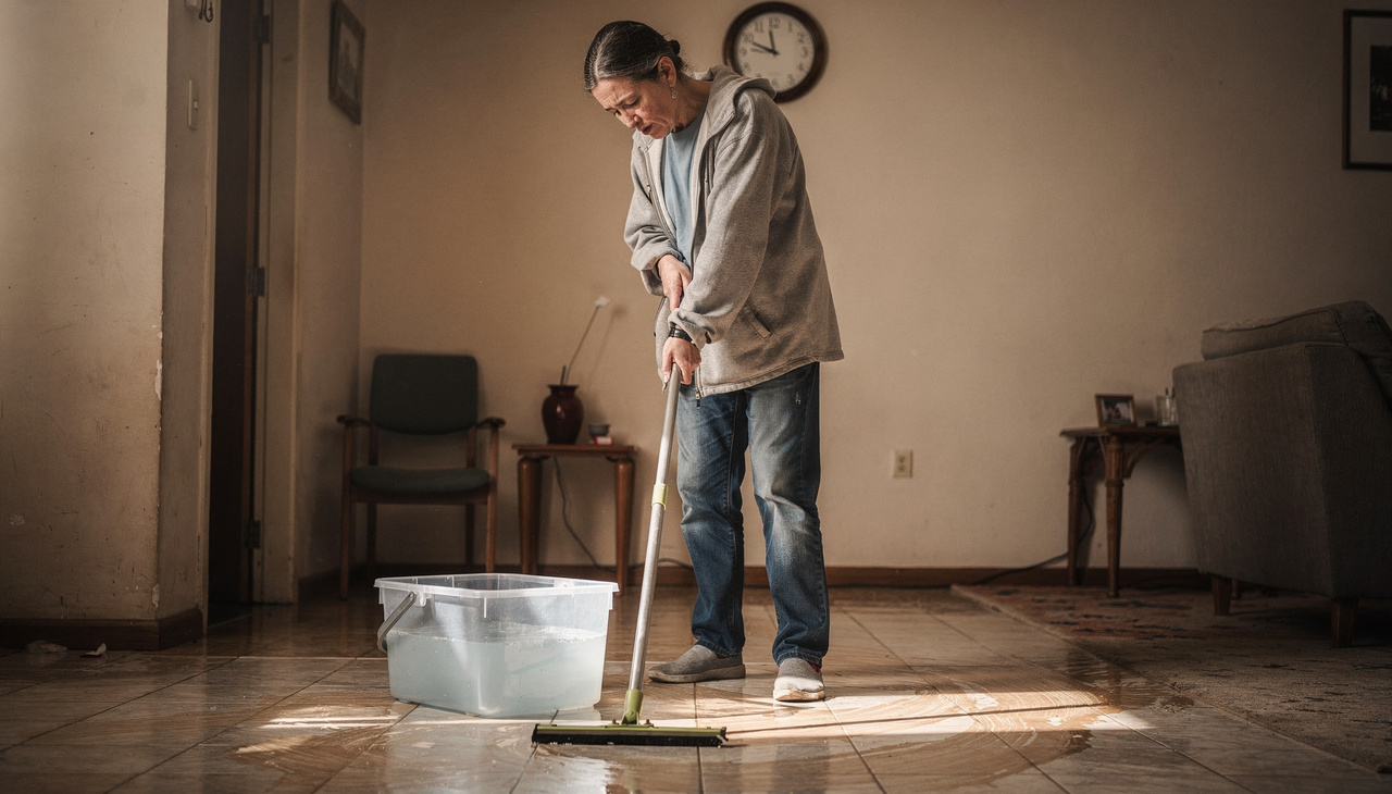 Lavar chão, louça, roupa e banheiro consome bastante água, somando facilmente uns 3 a 5 mil litros por mês só nas tarefas de limpeza