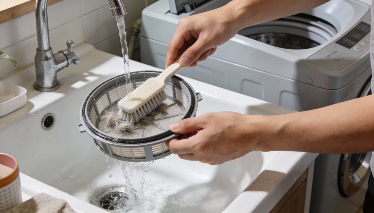 A frequência ideal de limpeza varia conforme o uso e o tipo de roupa lavada