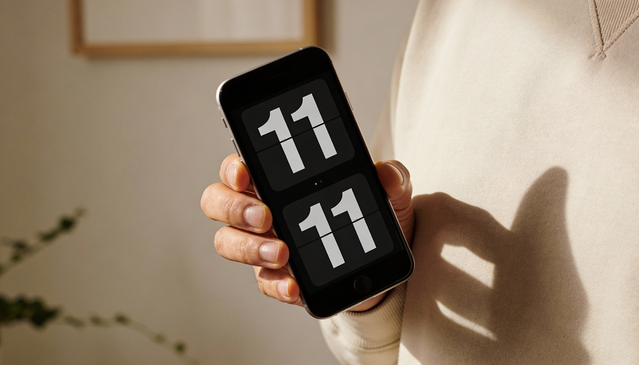 Ver números repetidos no relógio com frequência é um dos indícios mais clássicos de que sua energia está em sintonia