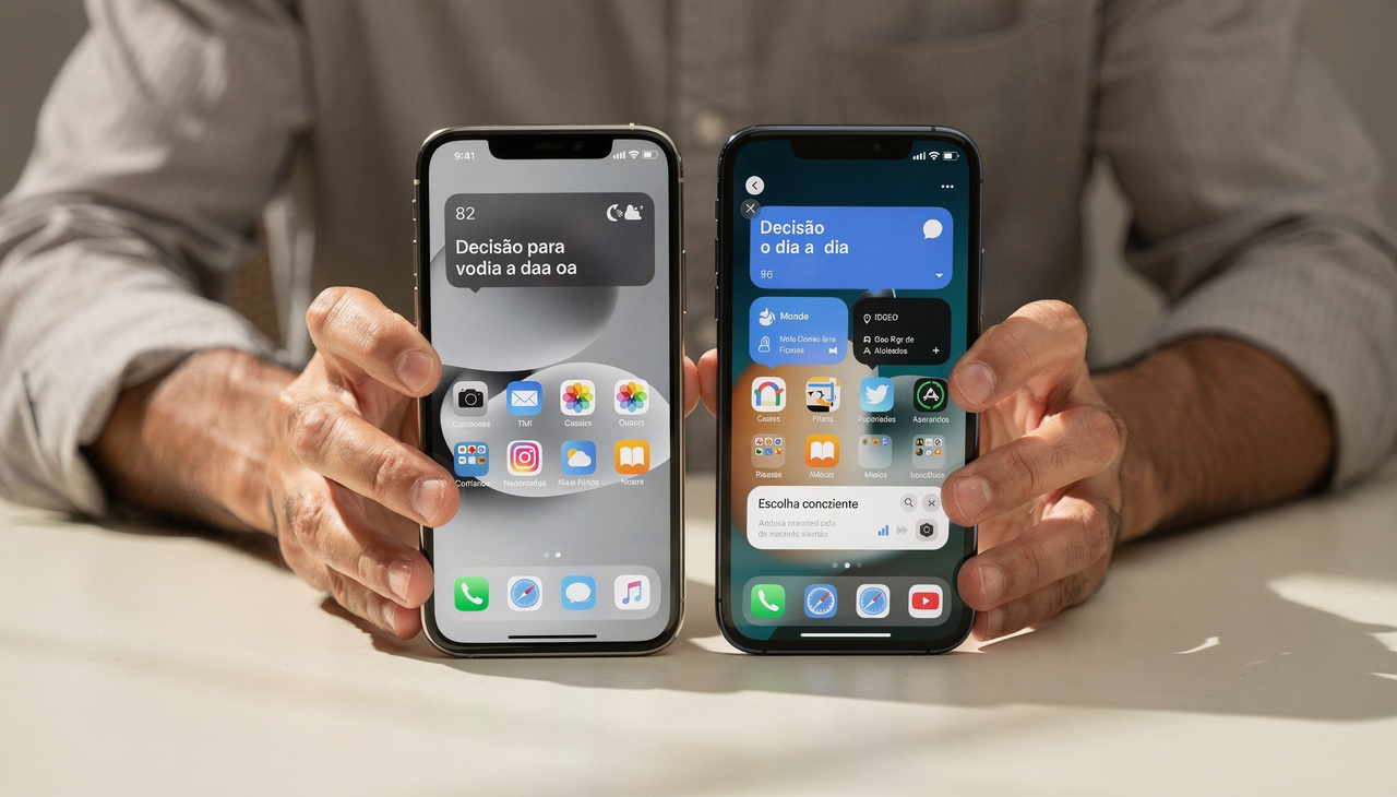 Ao analisar iPhone vs Android sob a lente do custo-benefício, o ponto mais visível é o preço inicial