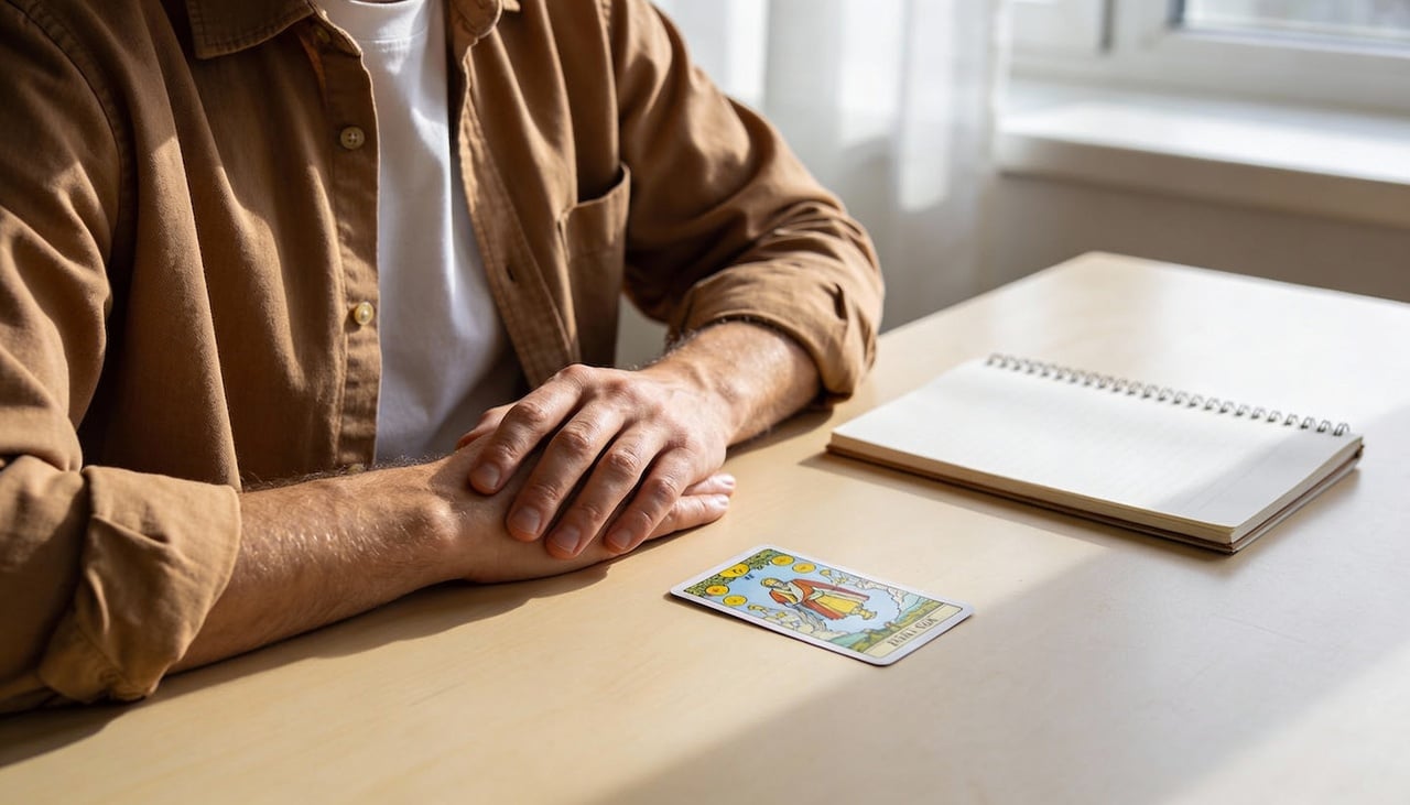 Tirar uma carta logo cedo ajuda a definir uma intenção clara para as próximas horas