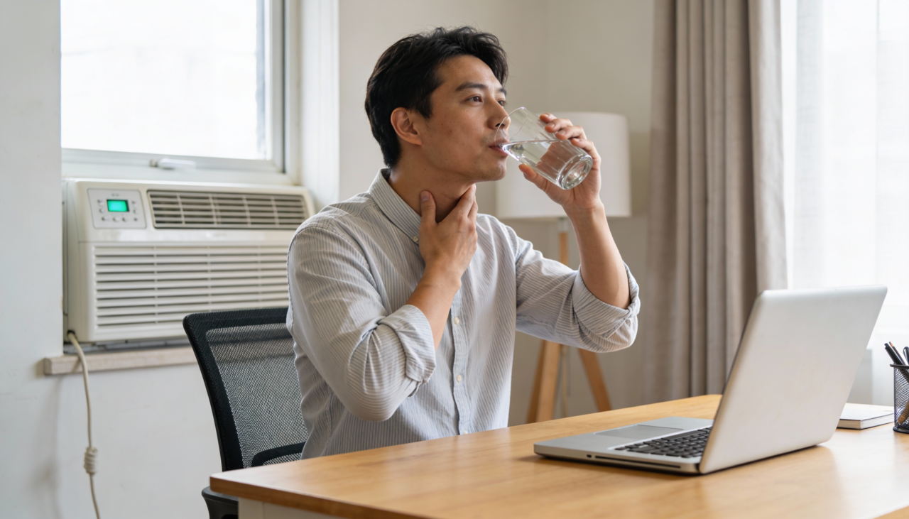 A principal razão para o ar-condicionado deixar o ambiente seco está na combinação entre resfriamento e desumidificação