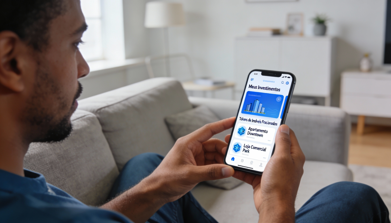 A tokenização representa a transformação de bens físicos em frações digitais registradas em uma rede blockchain altamente segura