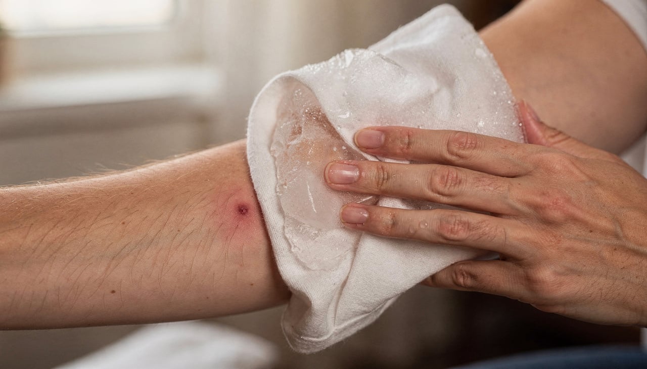 Quando a pele já foi atacada, o foco passa a ser reduzir o incômodo e evitar que o quadro piore