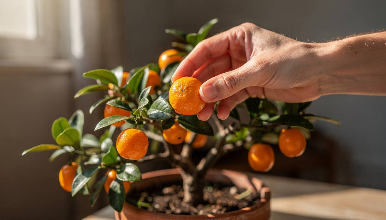 verifique sempre a umidade da terra antes de regar, pois o excesso de água costuma prejudicar a saúde da frutífera
