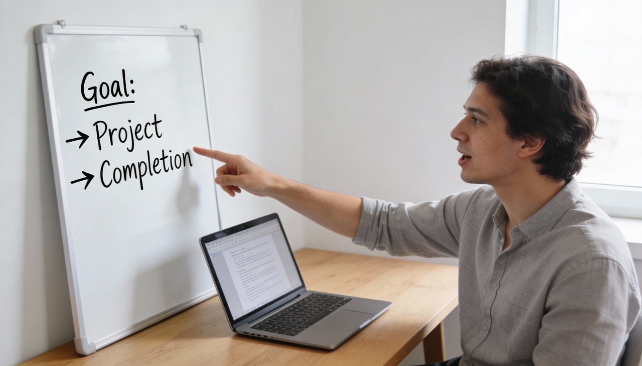 Organizar as ideias exige um esforço cognitivo que o diálogo interno nem sempre consegue suprir com total precisão técnica