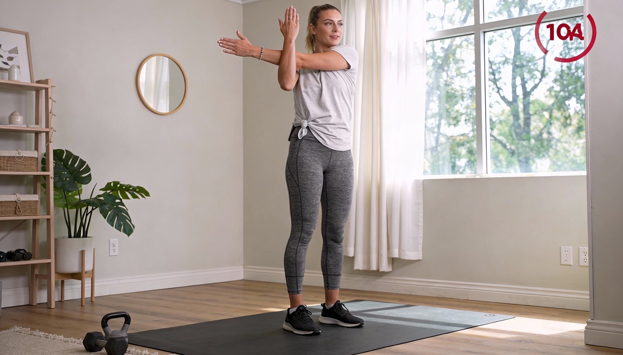 A rotina de autocuidado com exercícios leves para o corpo todo é um conjunto de práticas físicas de baixa intensidade