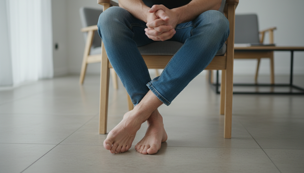 Além disso, o posicionamento dos joelhos em direção a um interlocutor demonstra interesse genuíno e foco total naquela pessoa específica durante o diálogo