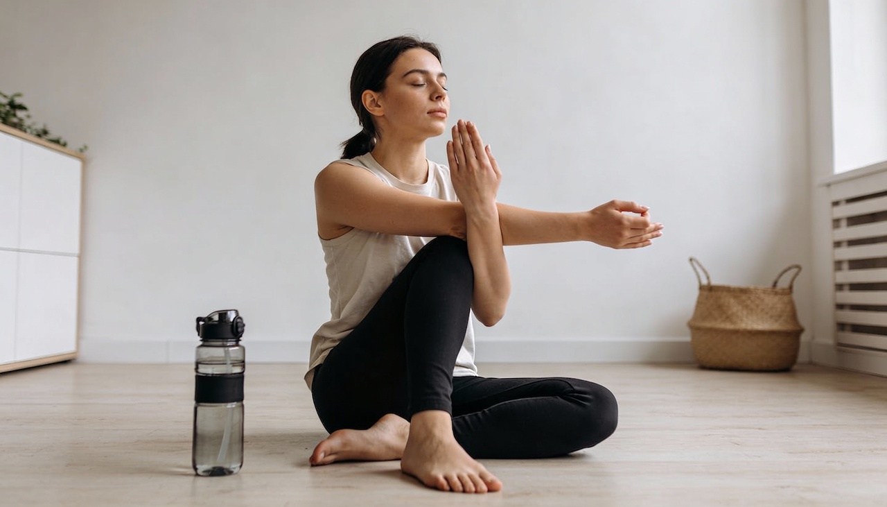 A rotina de autocuidado com exercícios leves para o corpo todo é um conjunto de práticas físicas de baixa intensidade