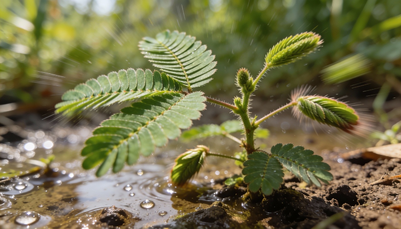 Para entender esse processo, precisamos observar os pulvinos, que são órgãos motores localizados na base das folhas