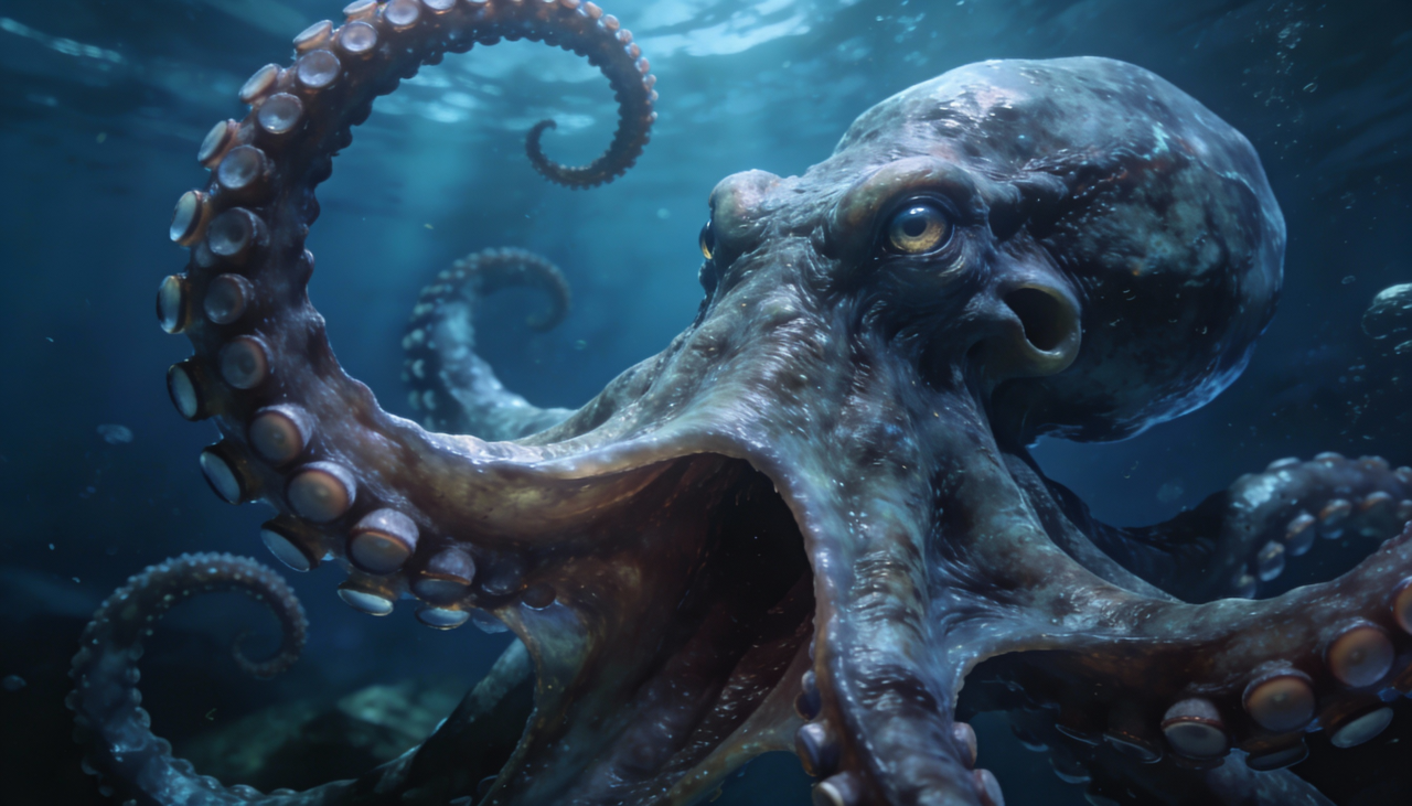 Os biólogos observam que o código genético destes moluscos apresenta uma complexidade absurda em comparação com seus parentes diretos, como as lulas