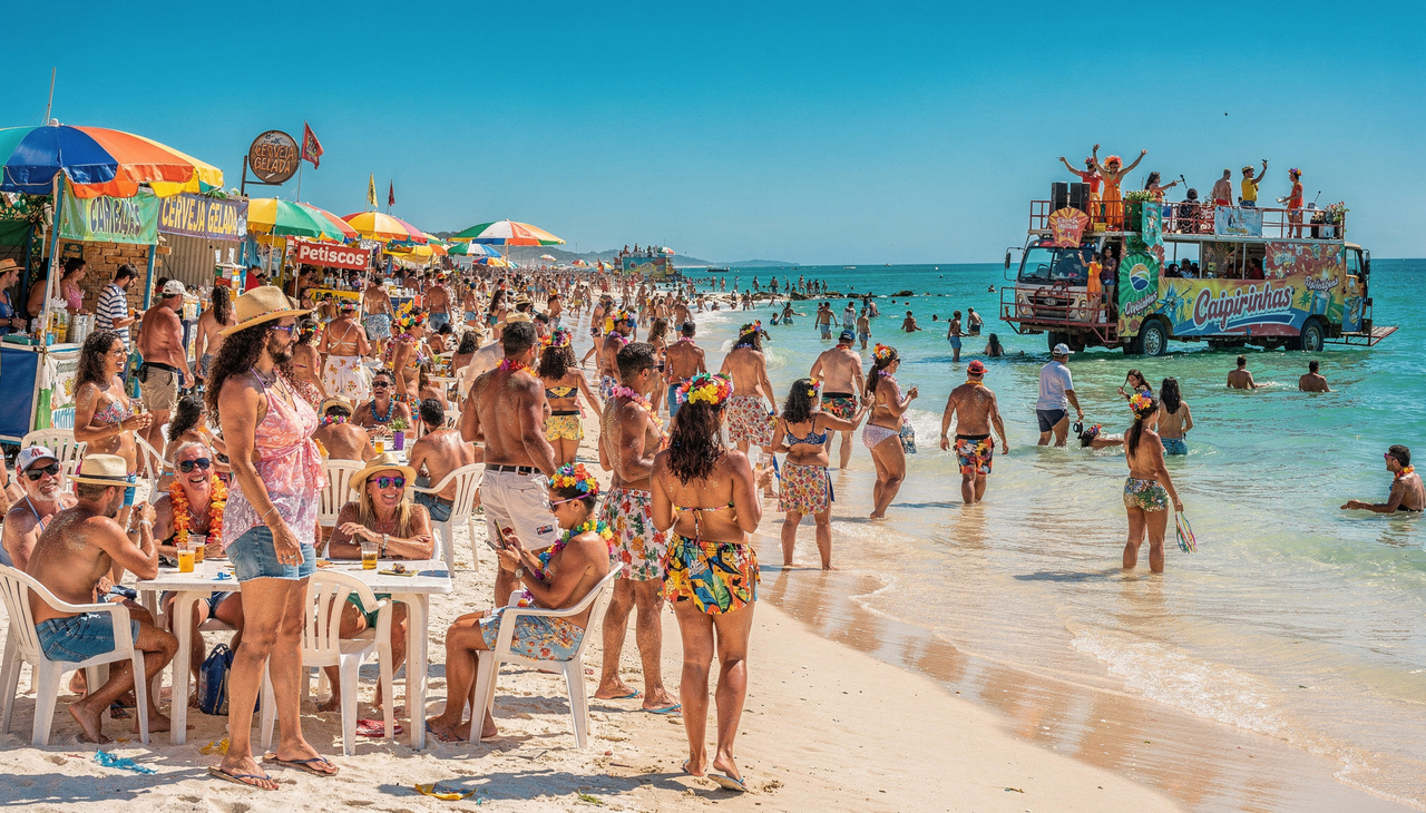 No Carnaval de 2026, o valor de uma viagem de cerca de 5 dias para Porto Seguro varia conforme o nível de conforto e consumo