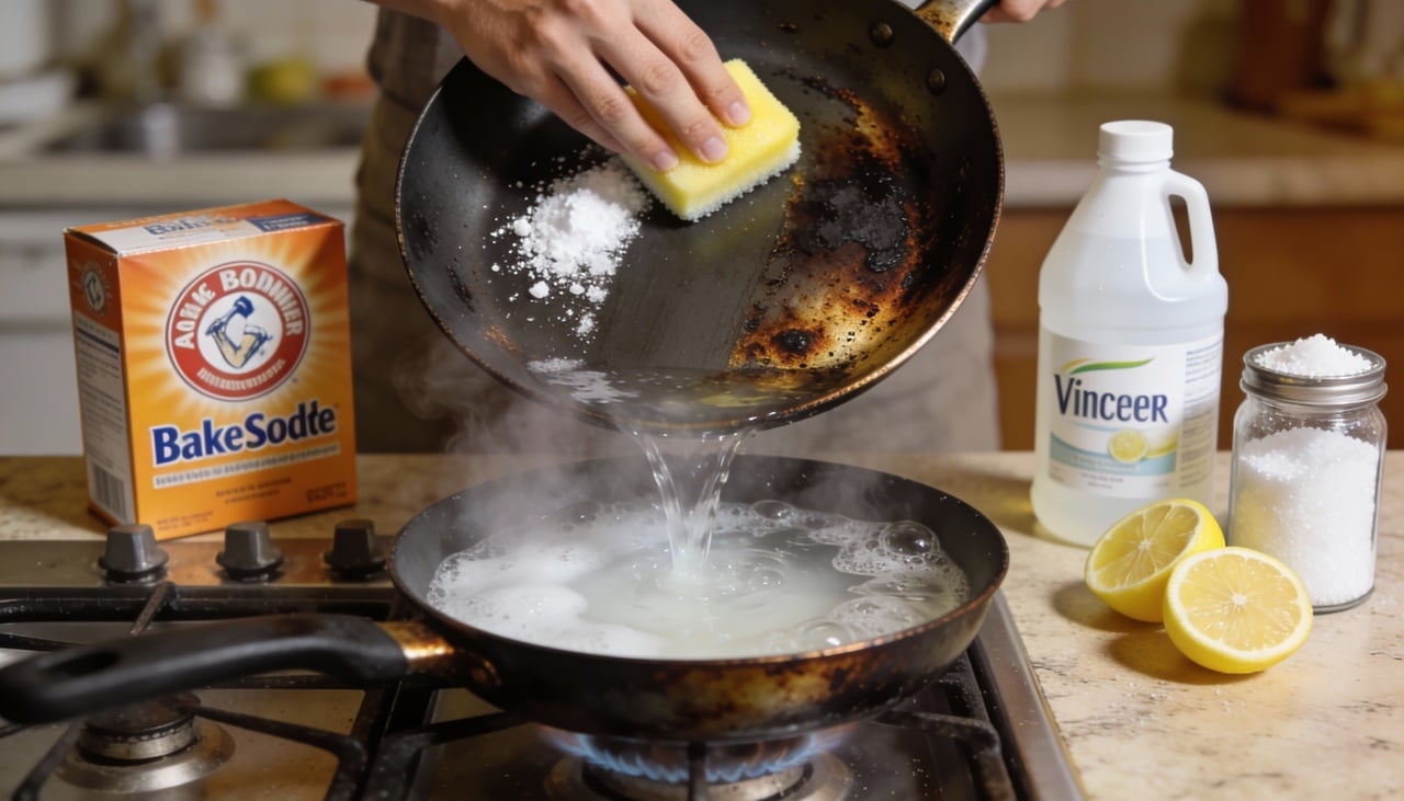 Entender as causas do óleo queimado ajuda a prevenir o problema no futuro e facilita a escolha do melhor método de limpeza